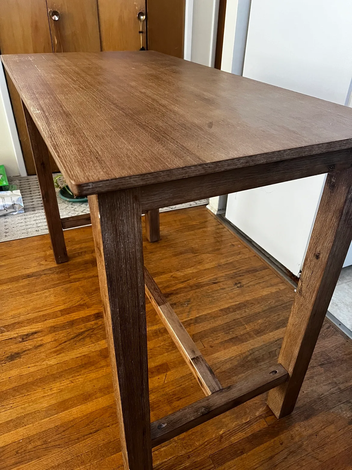 Wooden Counter Height Table thumbnail