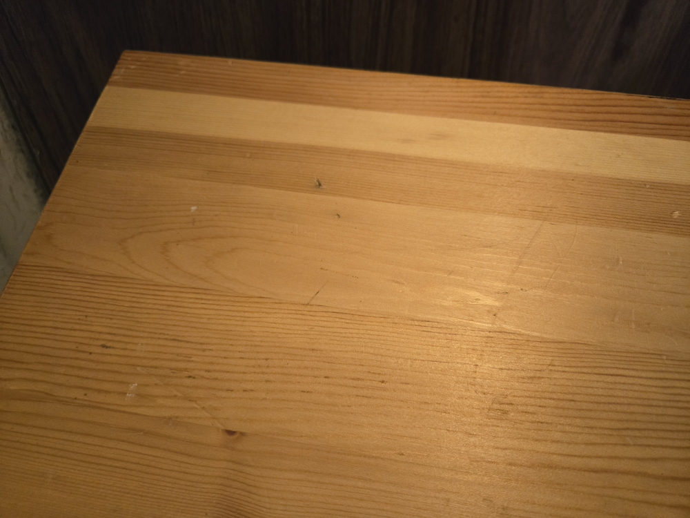 Small wooden folding table - photo 3