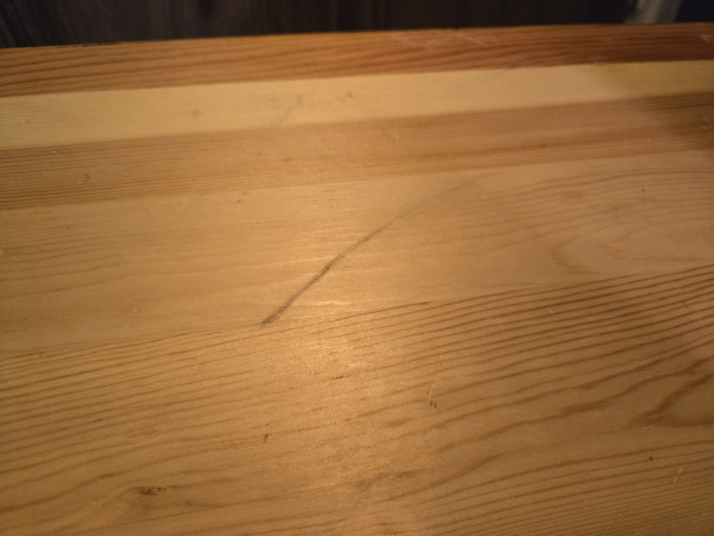 Small wooden folding table - photo 4