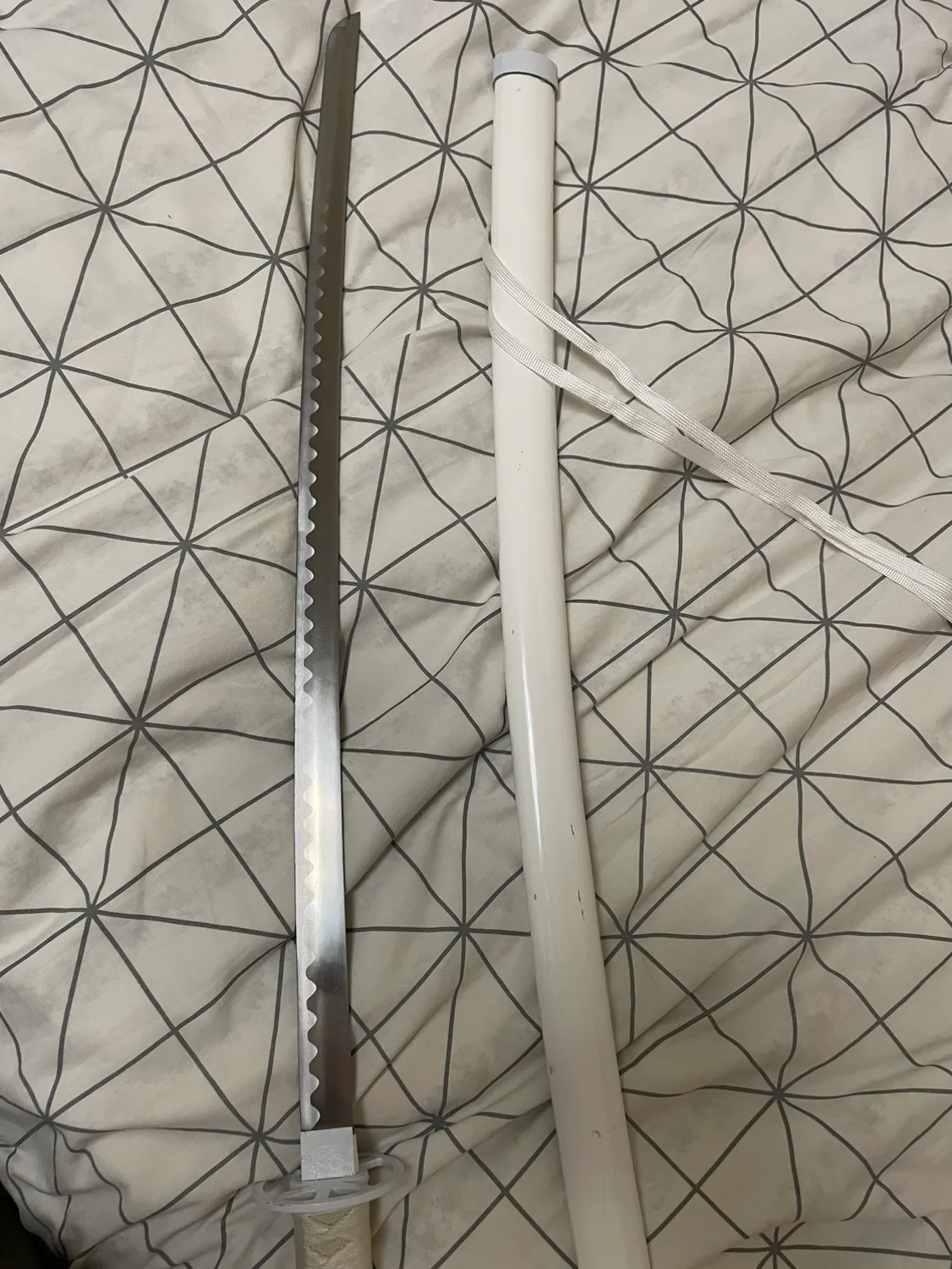 🧡White Katana Sword thumbnail