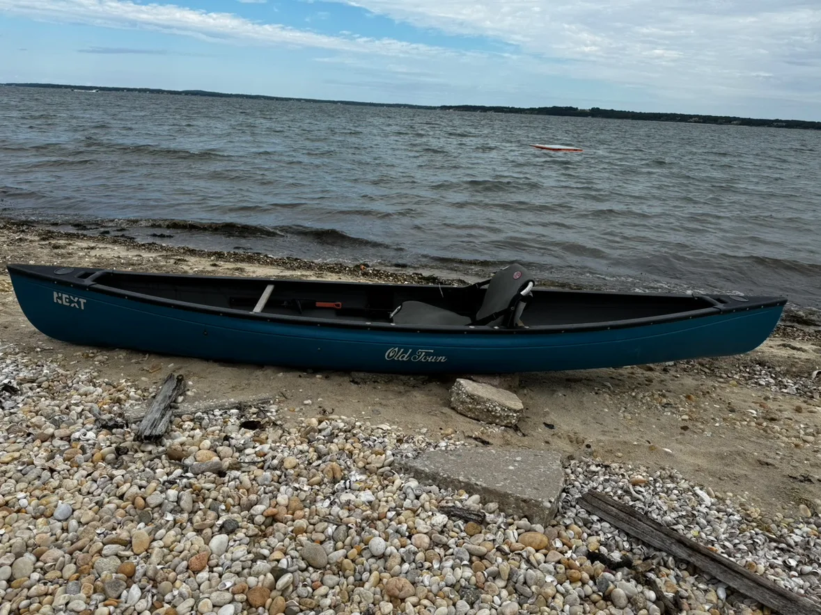 Old Town Next Solo Canoe w Werner Padddle thumbnail