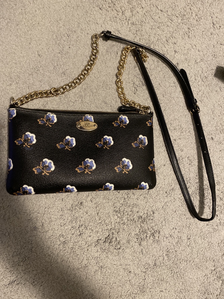 MOVING SALE Coach Floral Crossbody Bag