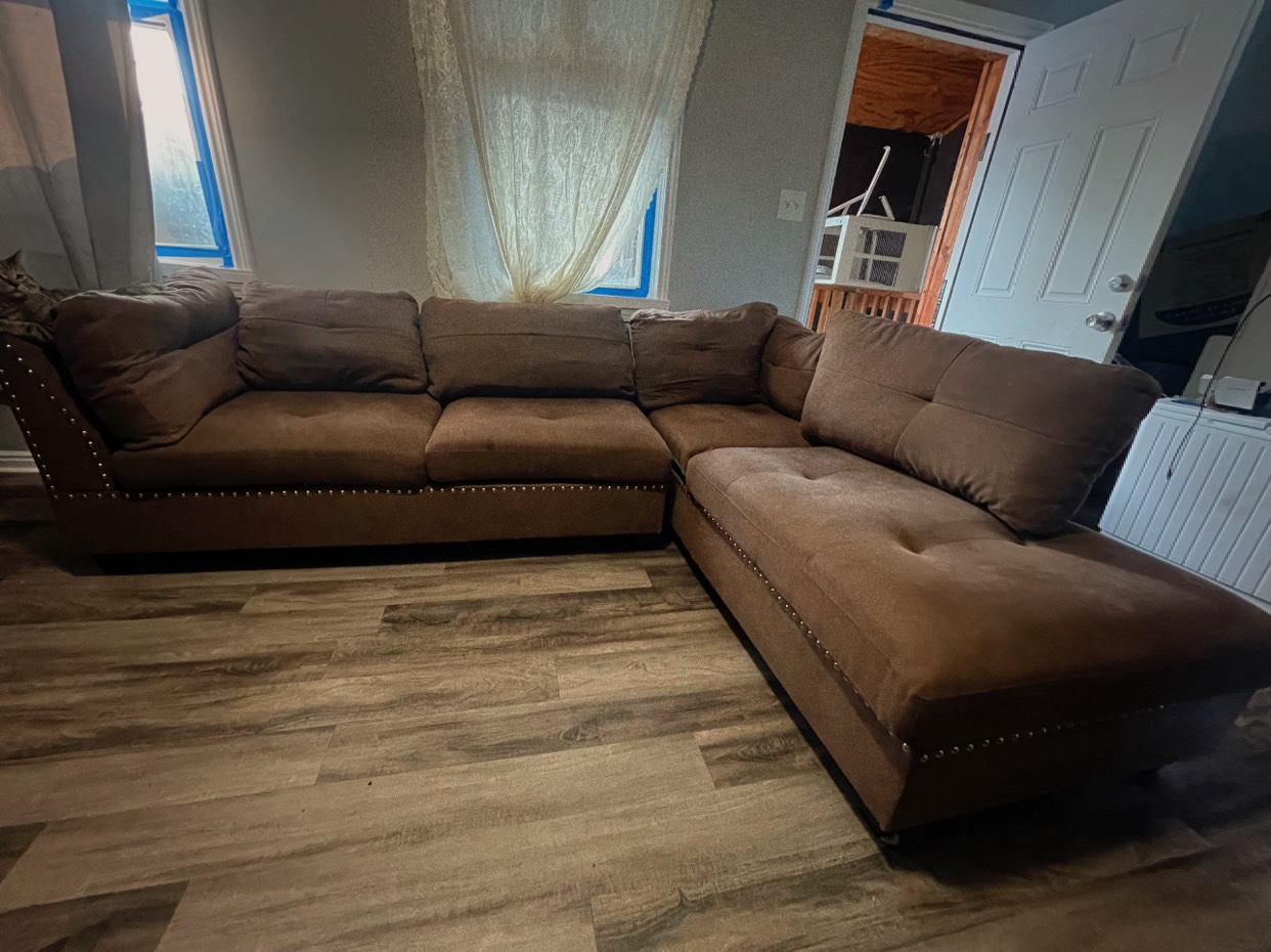 Brown Sectional Sofa