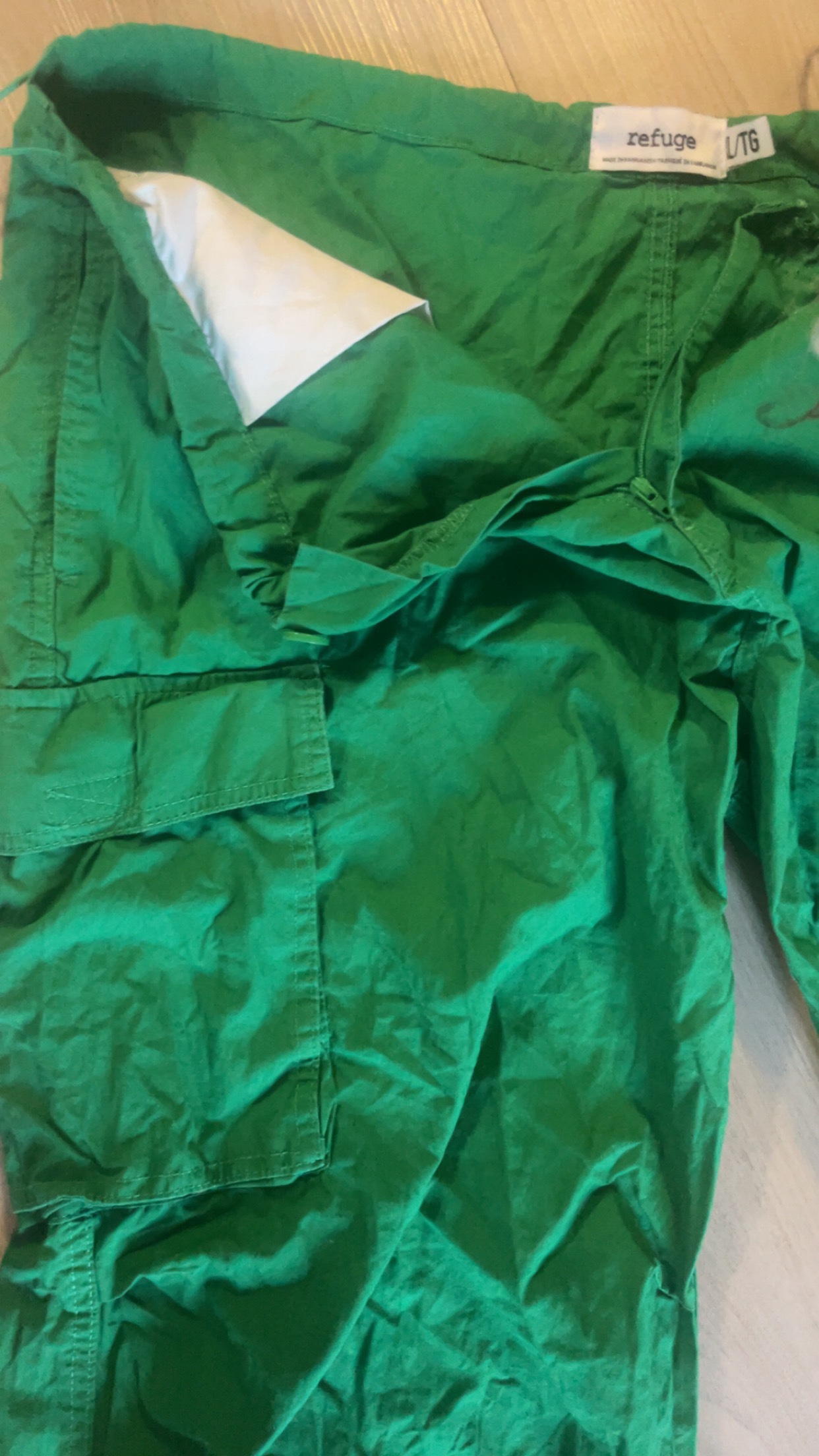 Refuge Green Cargo Pants - photo 3