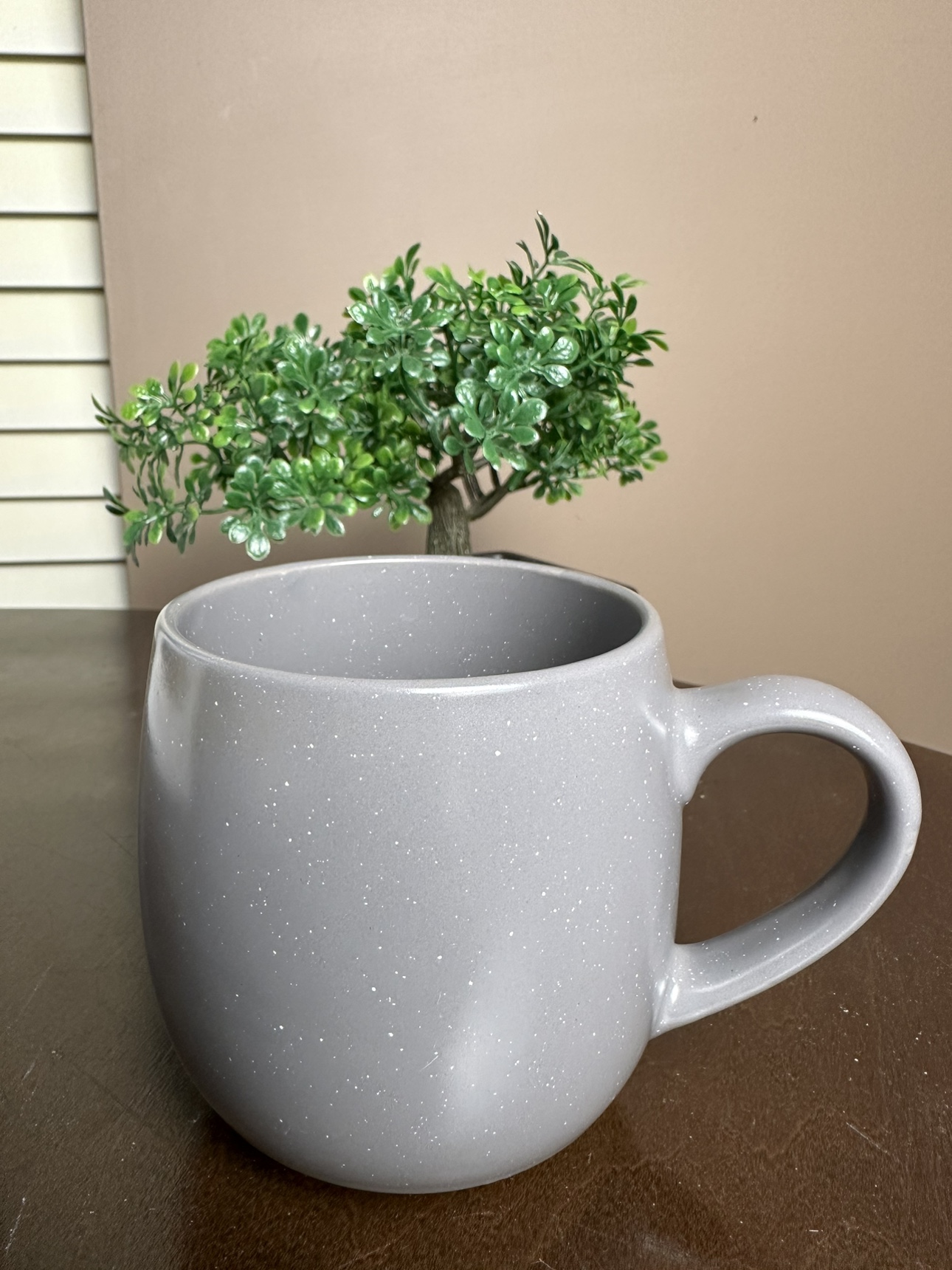 Moving sale: Grey Speckled Mug