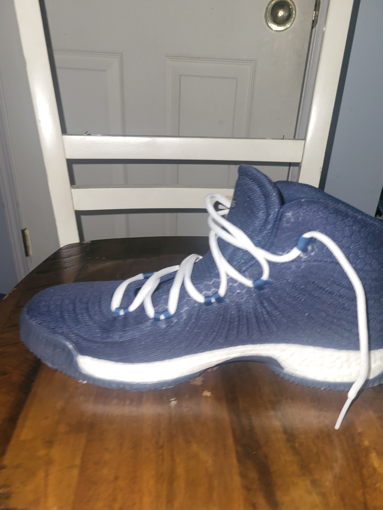 Adidas Blue Basketball Shoes🧡 - photo 2