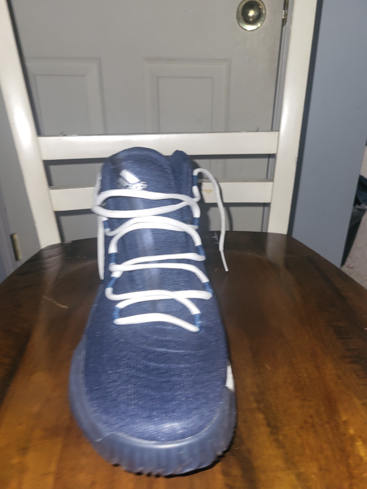 Adidas Blue Basketball Shoes🧡 - photo 3