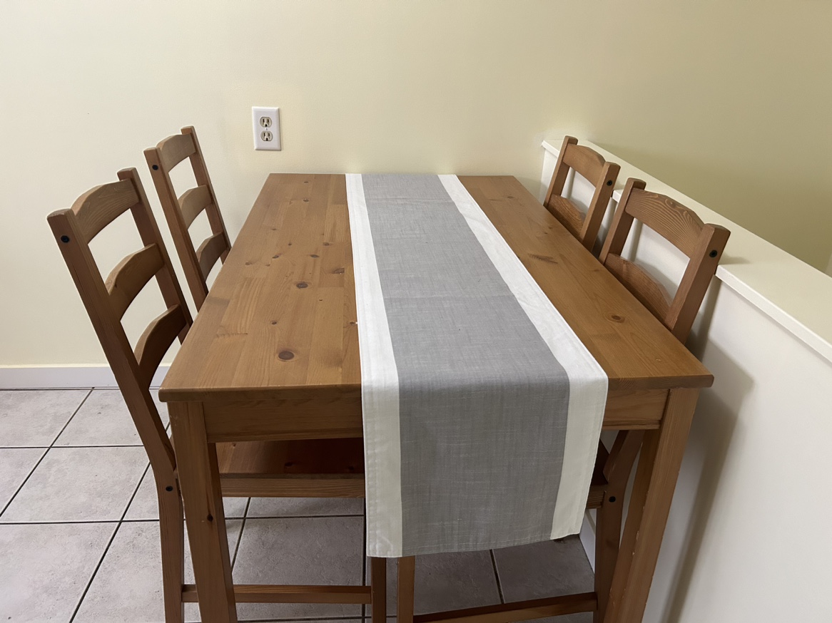 Dining Table and Chairs Set