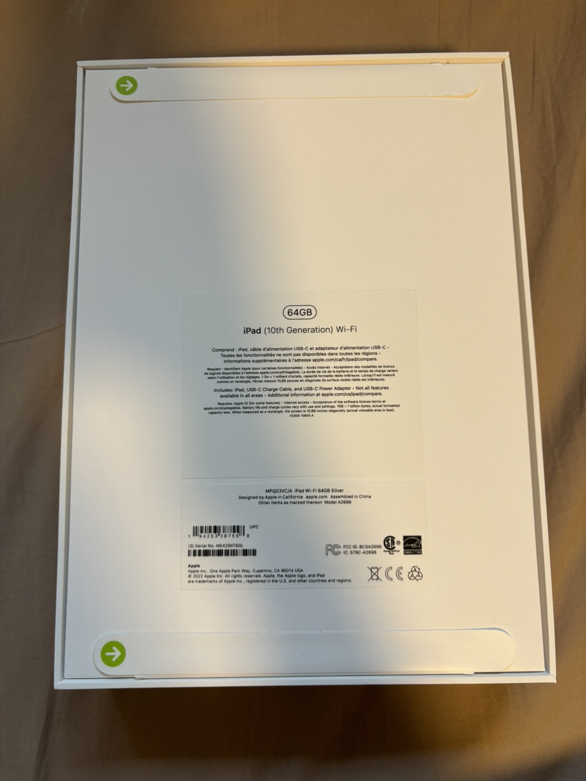 iPad (10th Generation) 64GB Wi-Fi - Silver - photo 2