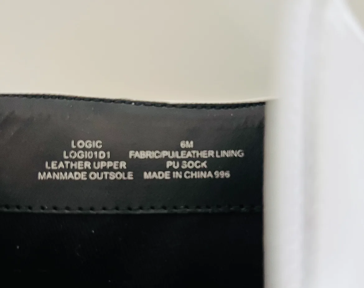 Steve Madden Logic White Leather Ankle Boots. Size 6. New image indicator(8)