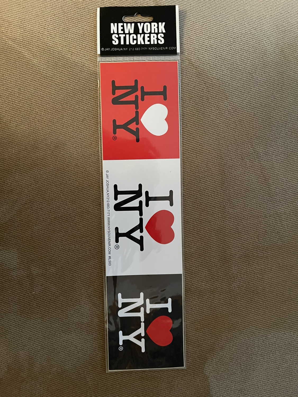 I Love NY Stickers #freecycle