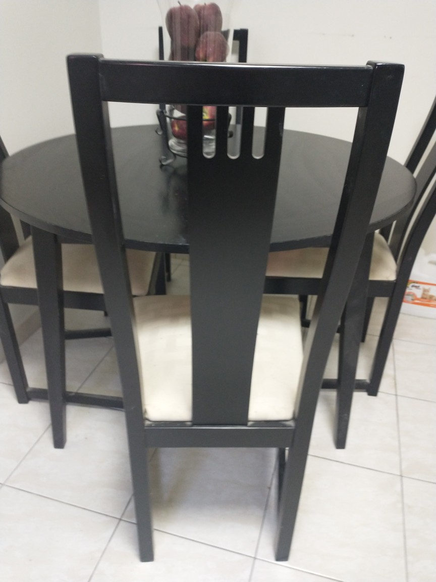 Black Dining Set - photo 2