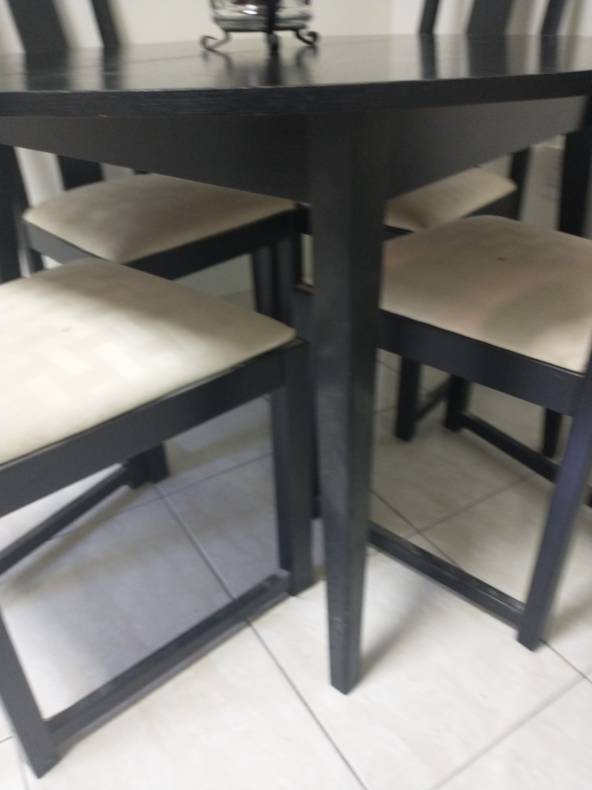 Black Dining Set - photo 4