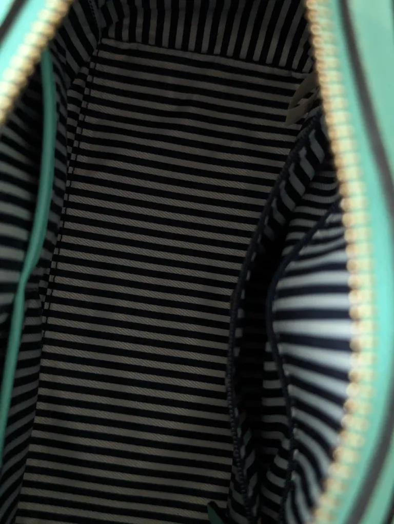 LIKE NEW Kate Spade crossbody purse in turquoise image indicator(7)