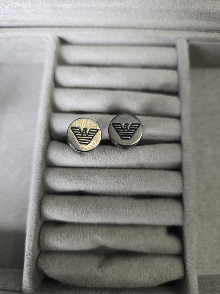 Armani cufflinks