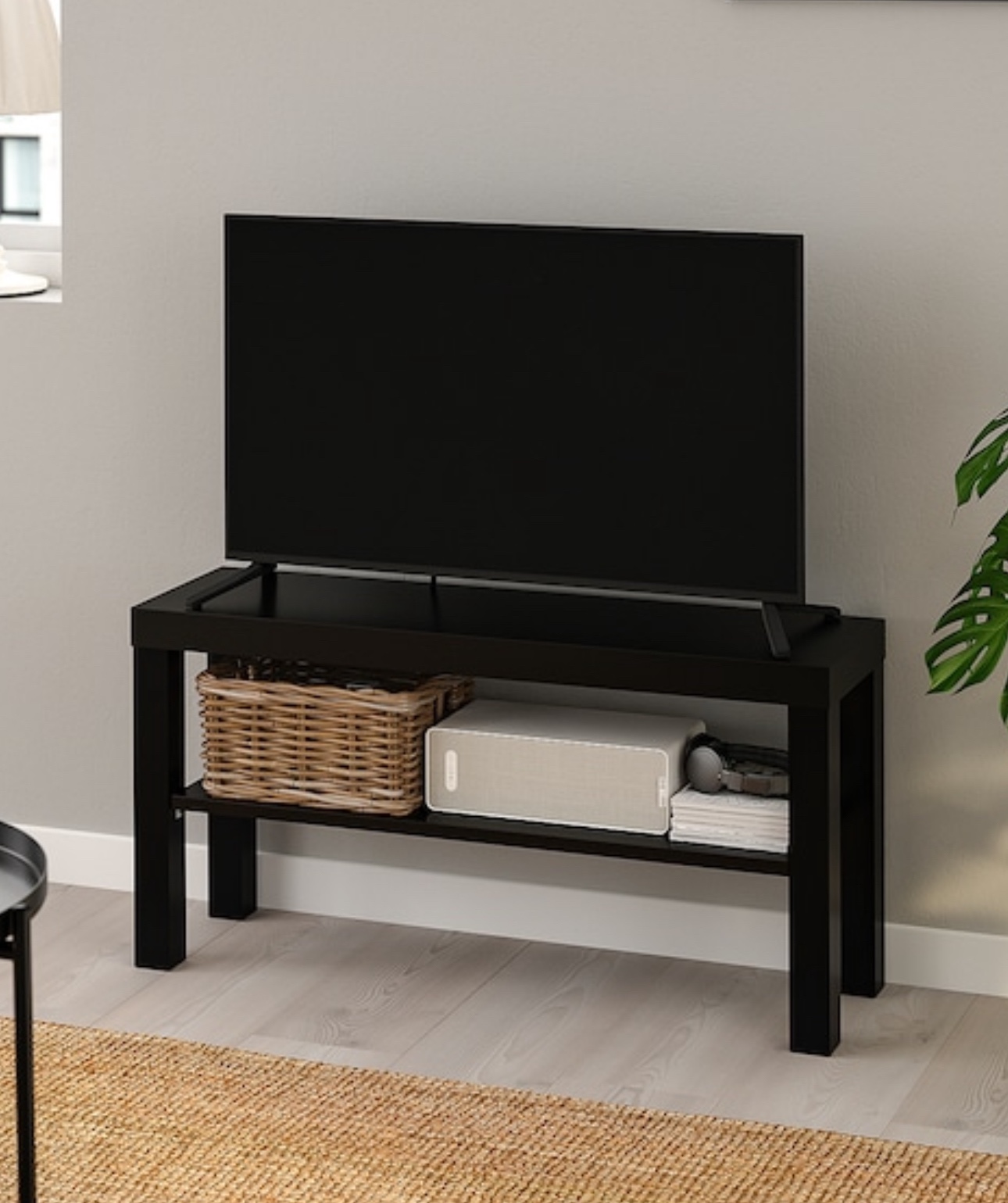 Black TV Stand - photo 4