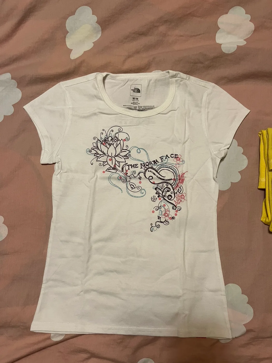 Brand new north face youth medium 100% organic cotton mad image indicator(9)