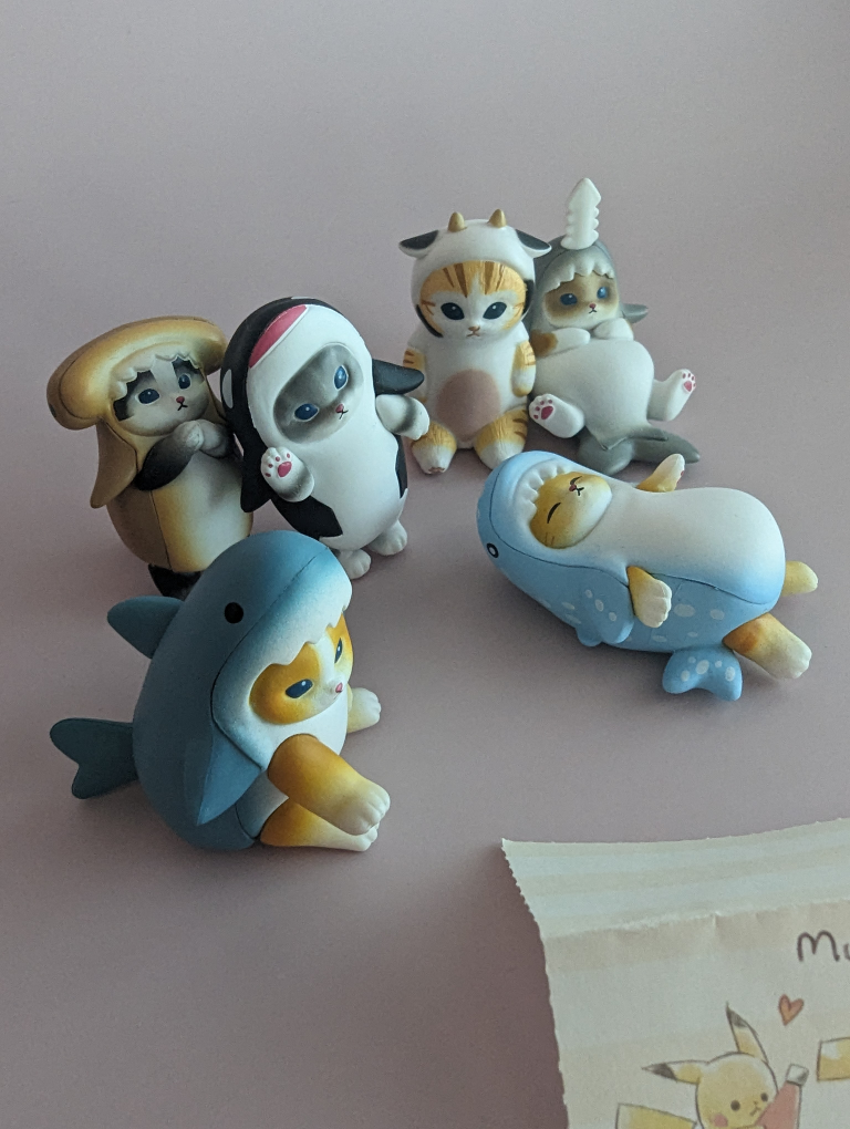 mofusand gacha figures - photo 2