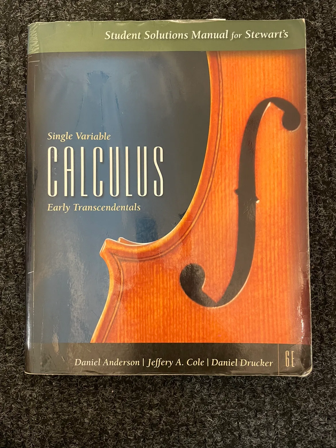 Textbook: Single Variable Calculus Early Transcendentals thumbnail