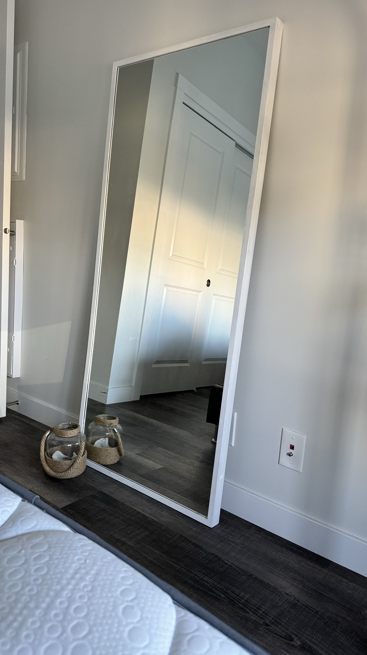 Full Length White Mirror