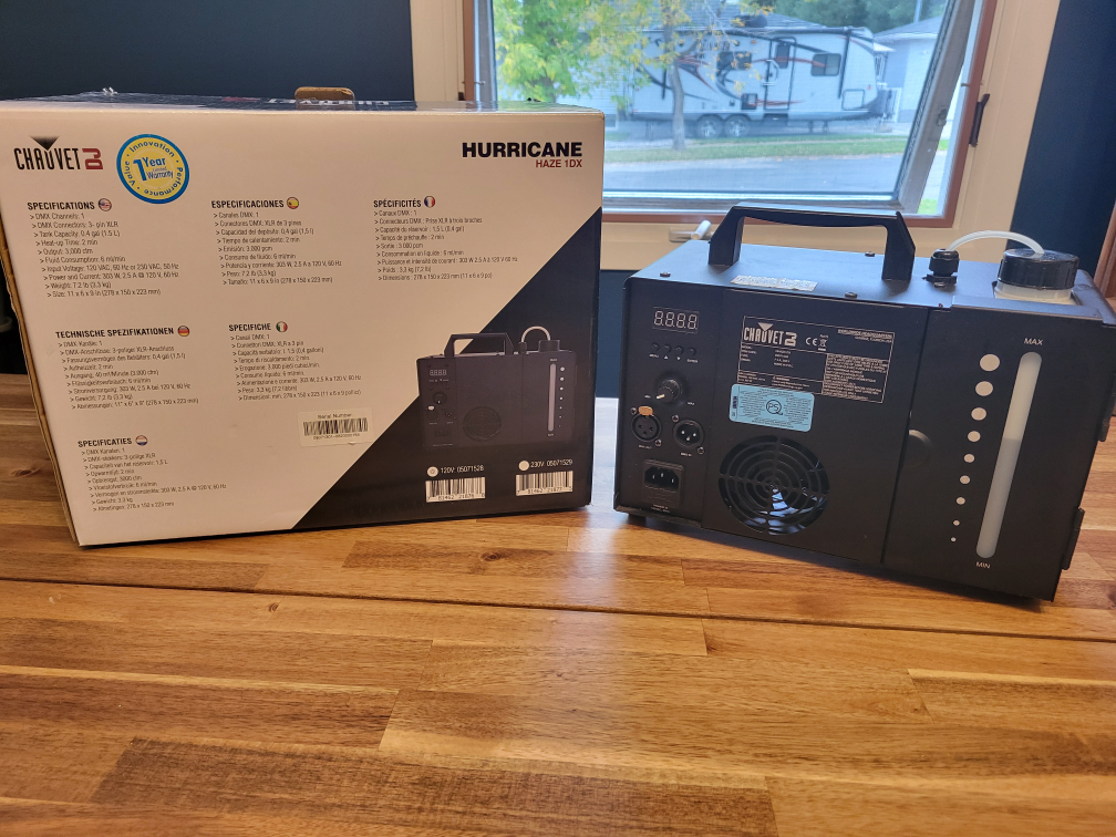 Chauvet Hurricane Haze 1DX Haze Machine - photo 2