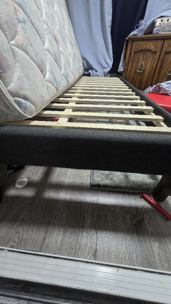 Twin Bed Frame with Mattress