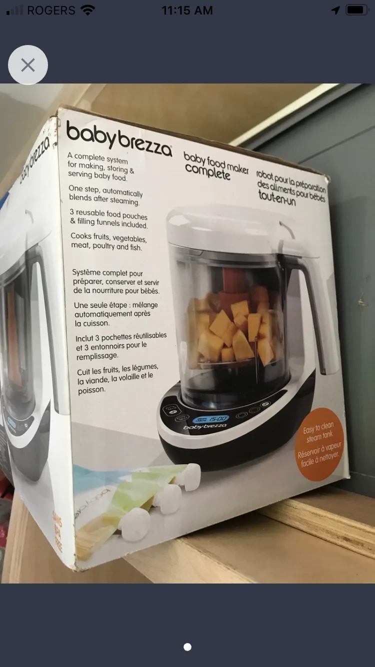 Baby Brezza Baby Food Maker thumbnail