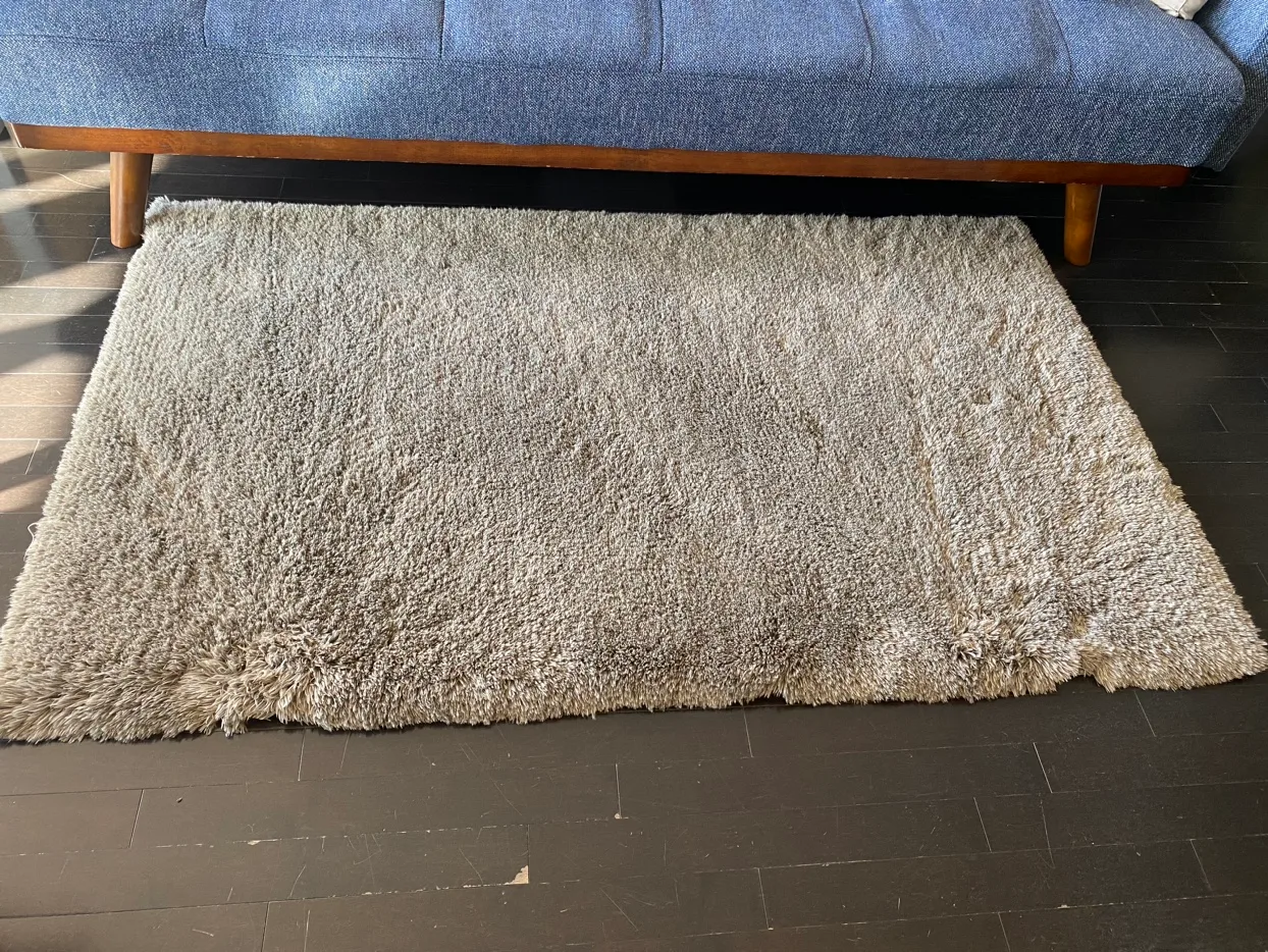 Grey Shag Rug thumbnail