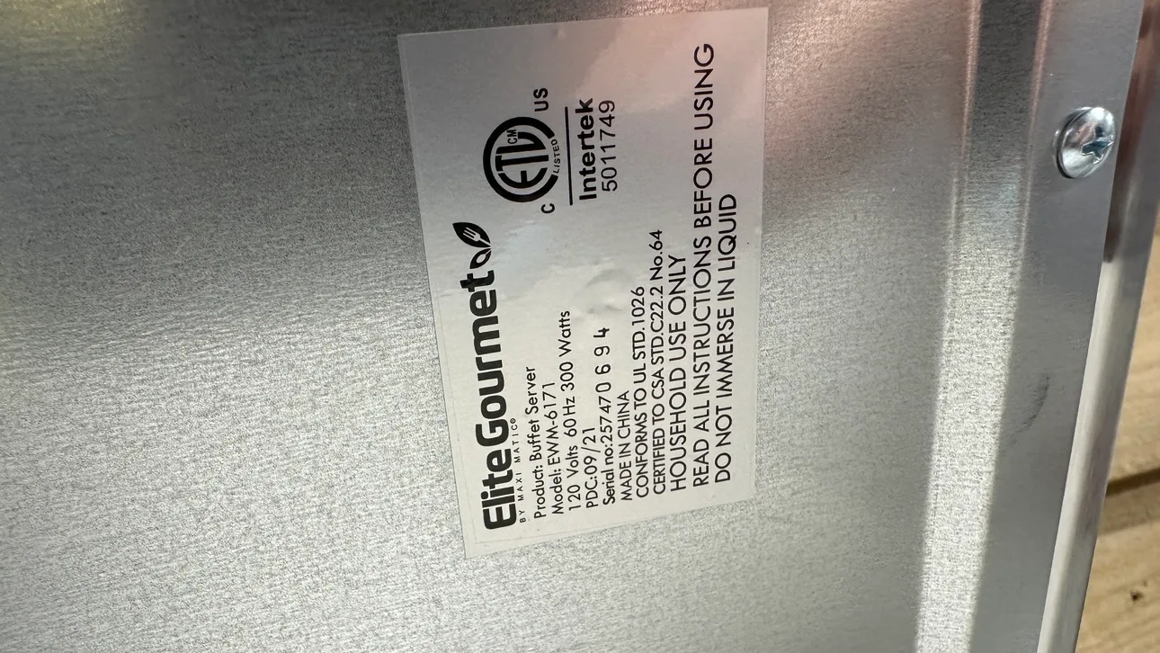 Elite Gourmet Food Server image indicator(3)