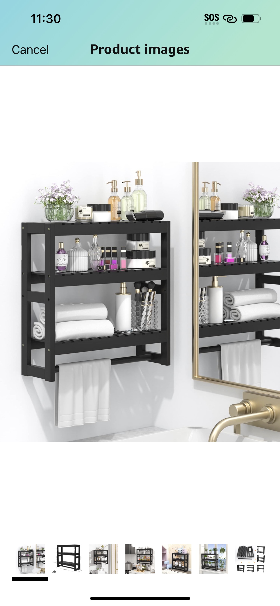 Bathroom shelves #489