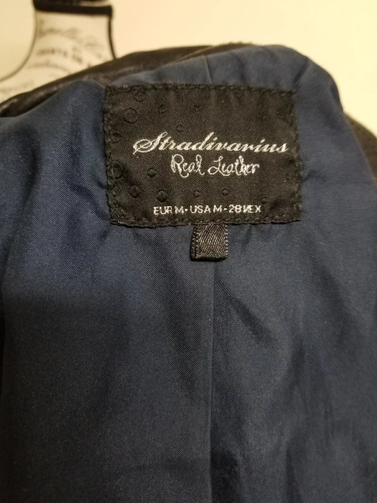 Black Leather Jacket image indicator(7)