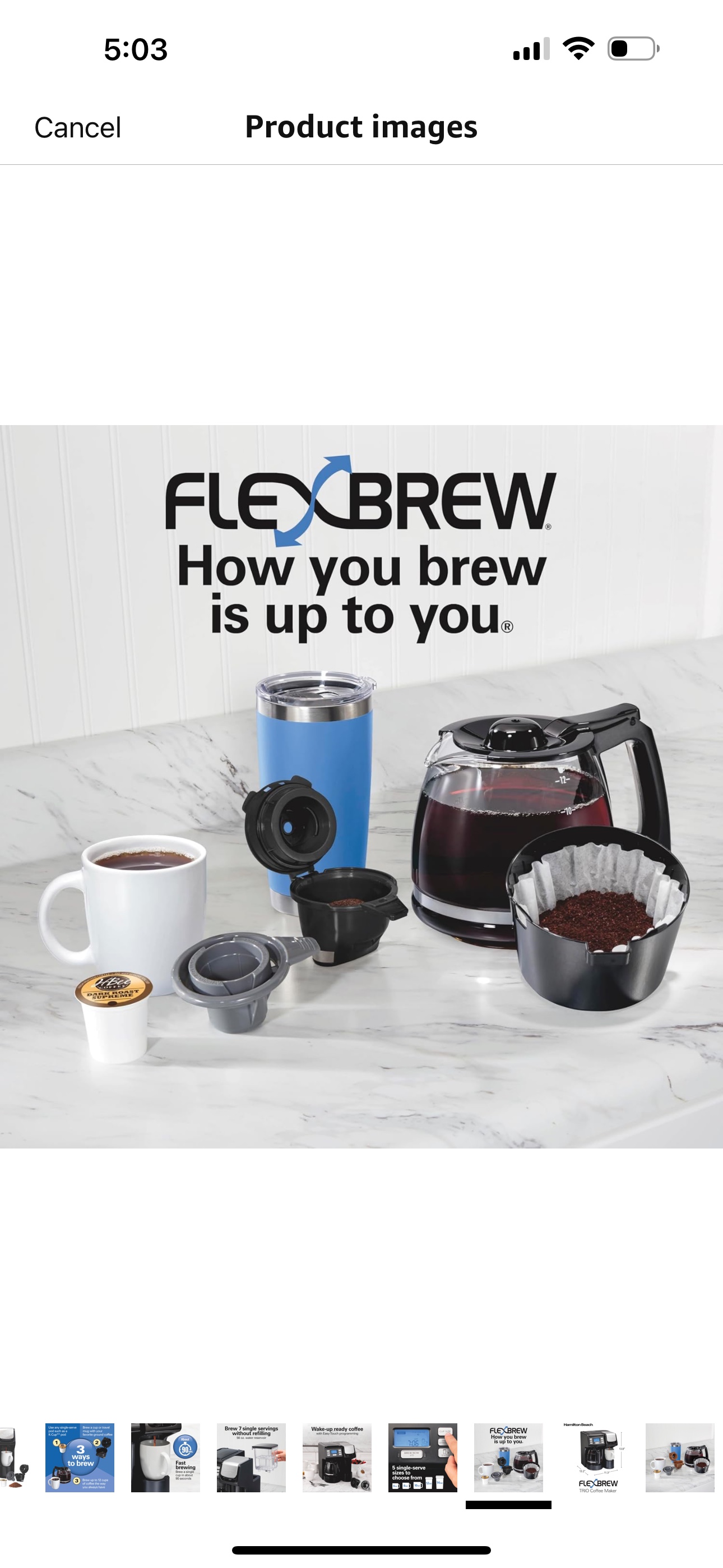 Hamilton Beach FlexBrew Coffee Maker - photo 2