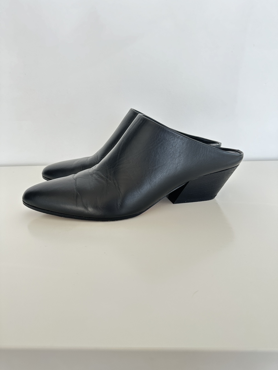 Vince Leather Mules