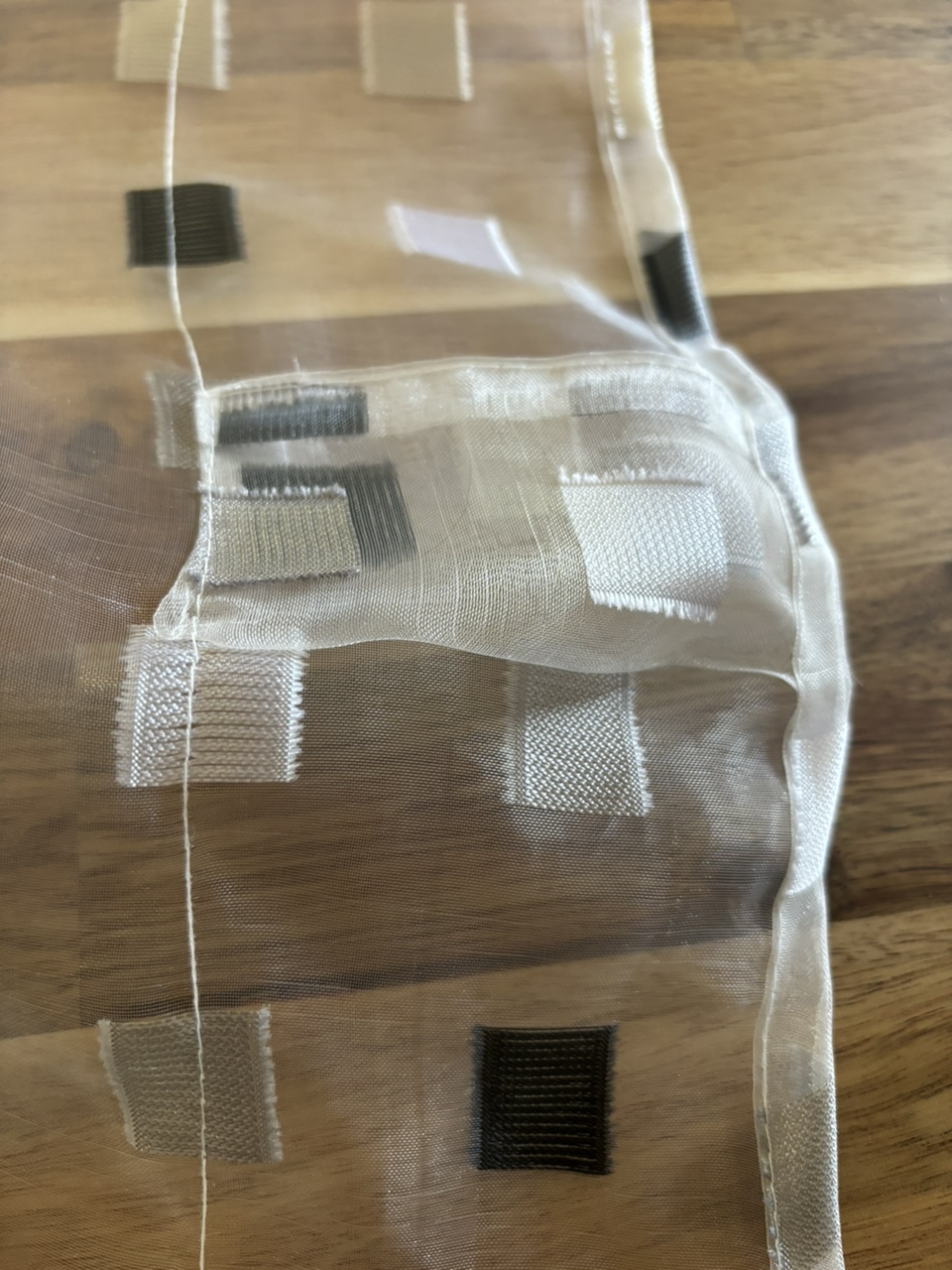 Sheer Geometric Pattern Curtains - photo 5