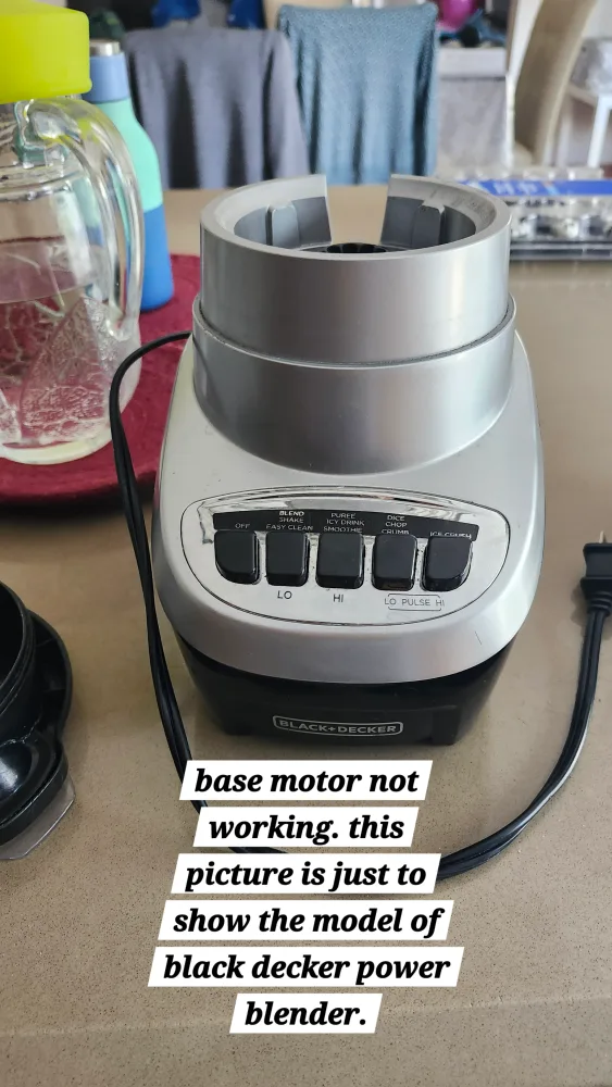 Black + Decker Blender top Mug only. image indicator(4)