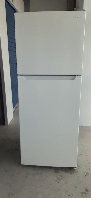White Insignia Refrigerator