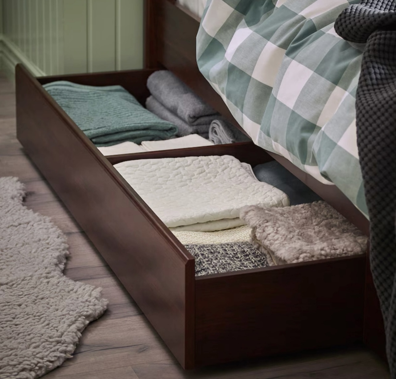 Queen Bed Frame with Storage - photo 3