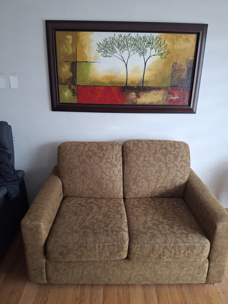 Grey love seat - photo 2
