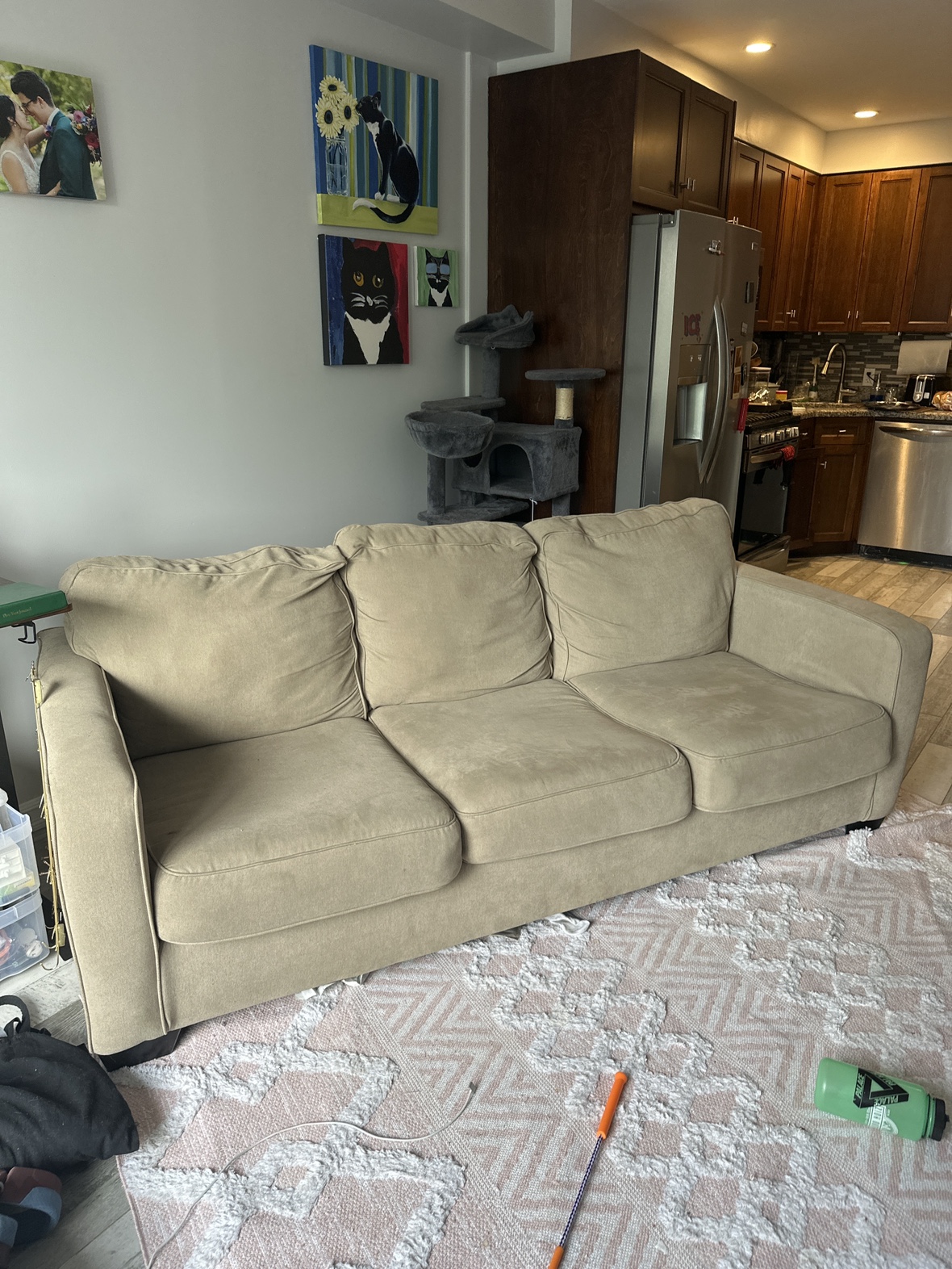 Beige Couch - photo 2