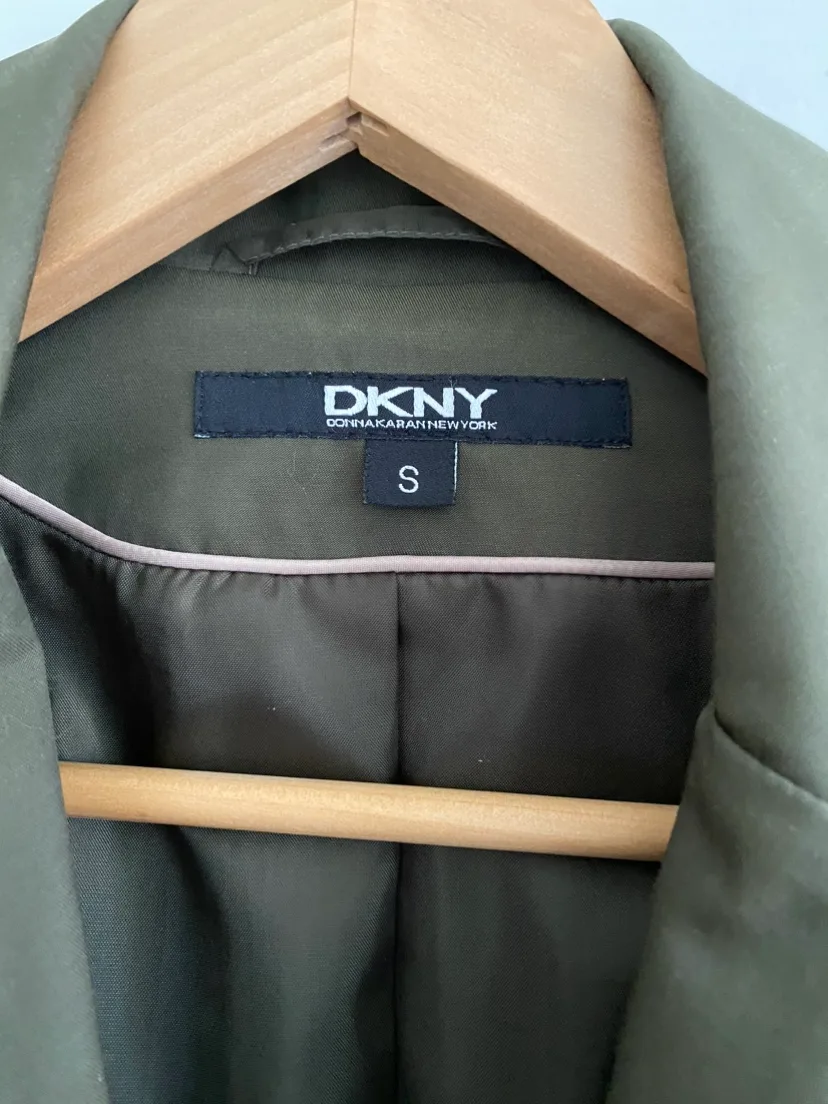 DKNY Green Trench Coat/Jacket - $10 image indicator(4)