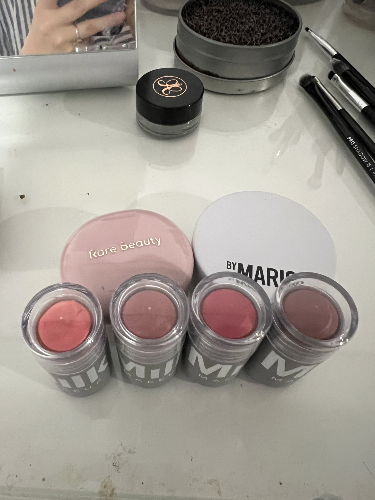 Milk, Mario & Rare Beauty Blush etc