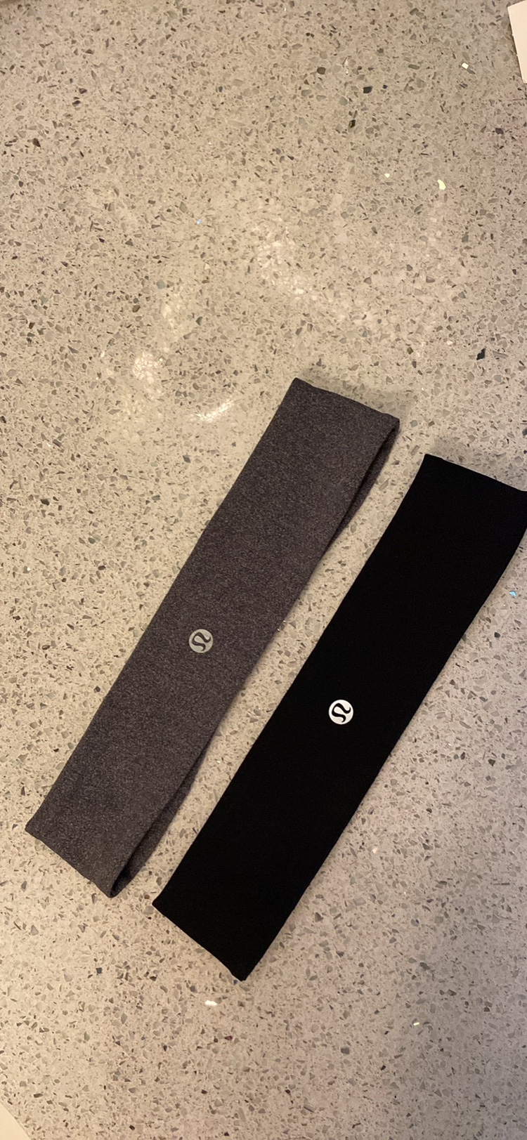 Lululemon Headbands - Grey & Black