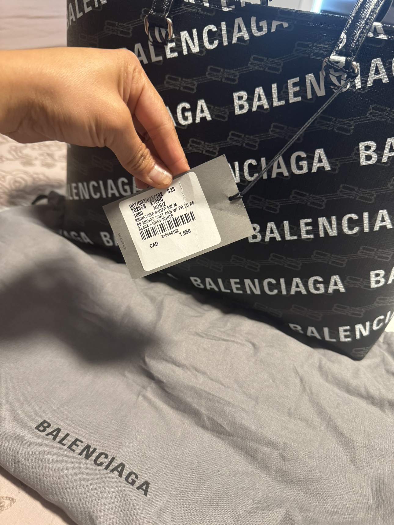 Authentic Balenciaga Tote medium Bag - photo 5