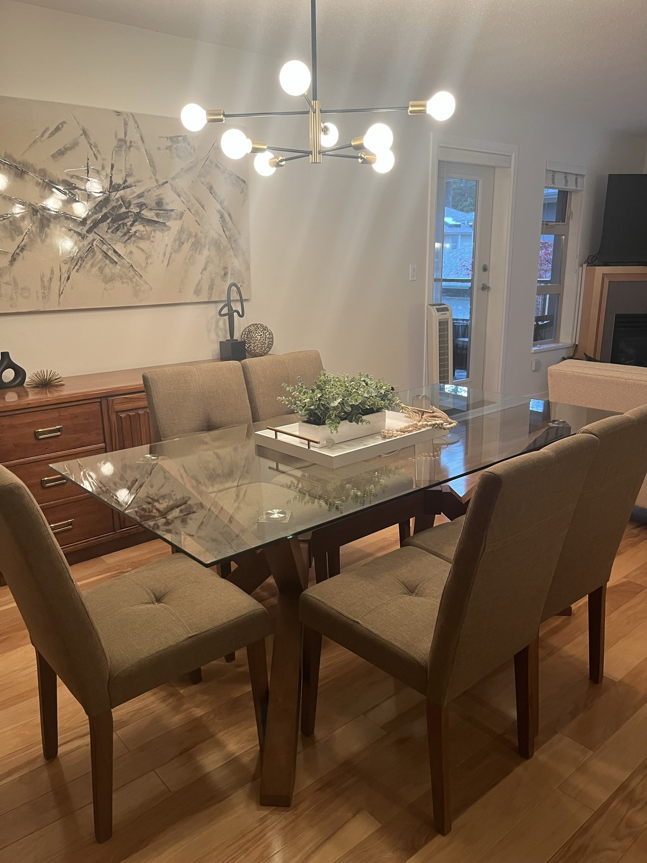 Glass Dining Table