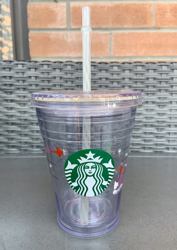 Starbucks Winter Tumbler with Lid and Straw