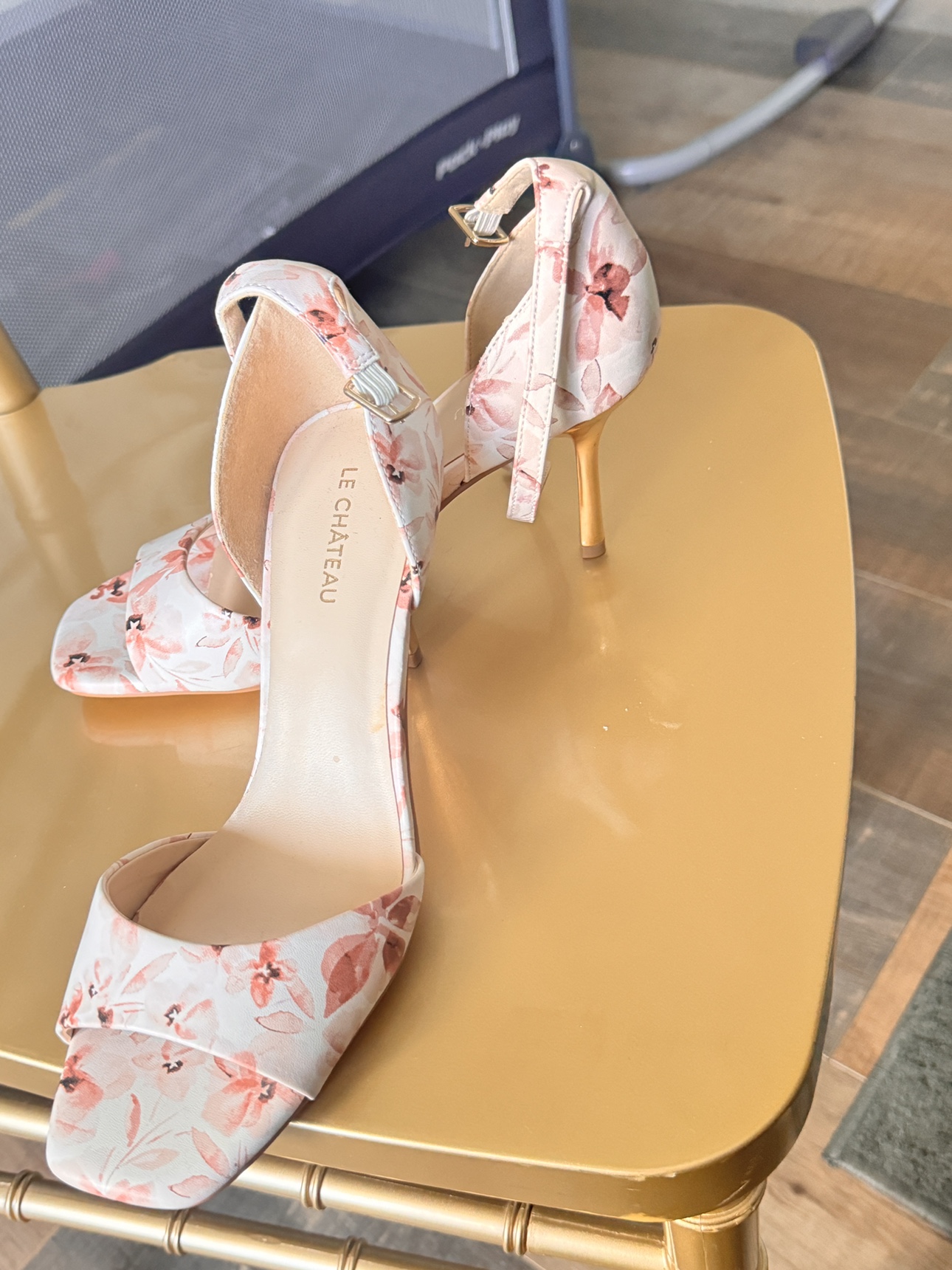 Le Chateau Floral Heels size 8 - photo 2