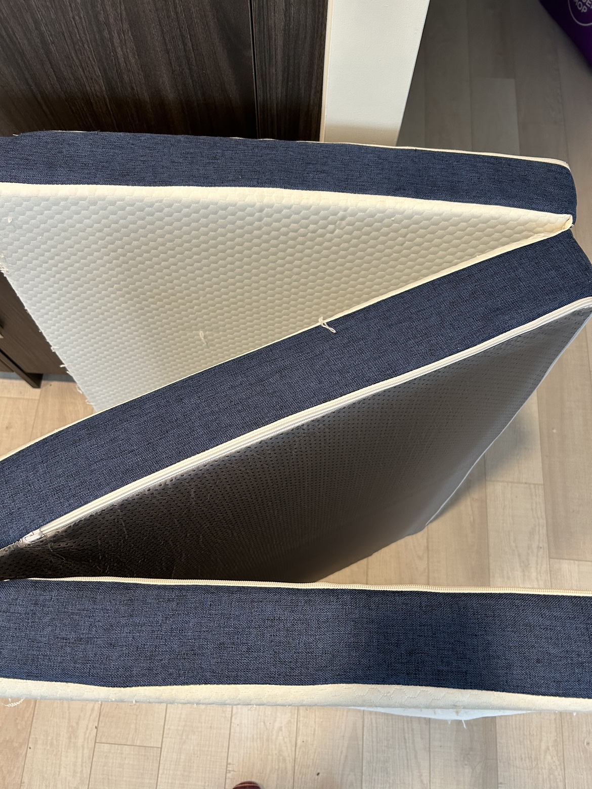 Twin size 3-fold mattress - photo 3