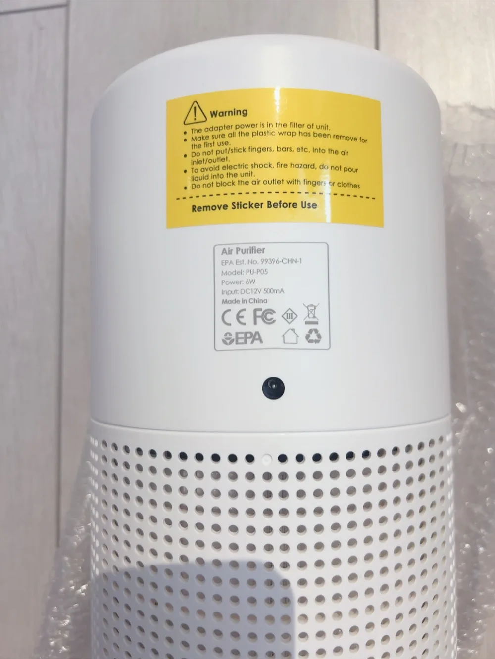 FULMINARE Air Purifiers for Bedroom, Quiet Air Cleaner 225 sq ft image indicator(6)