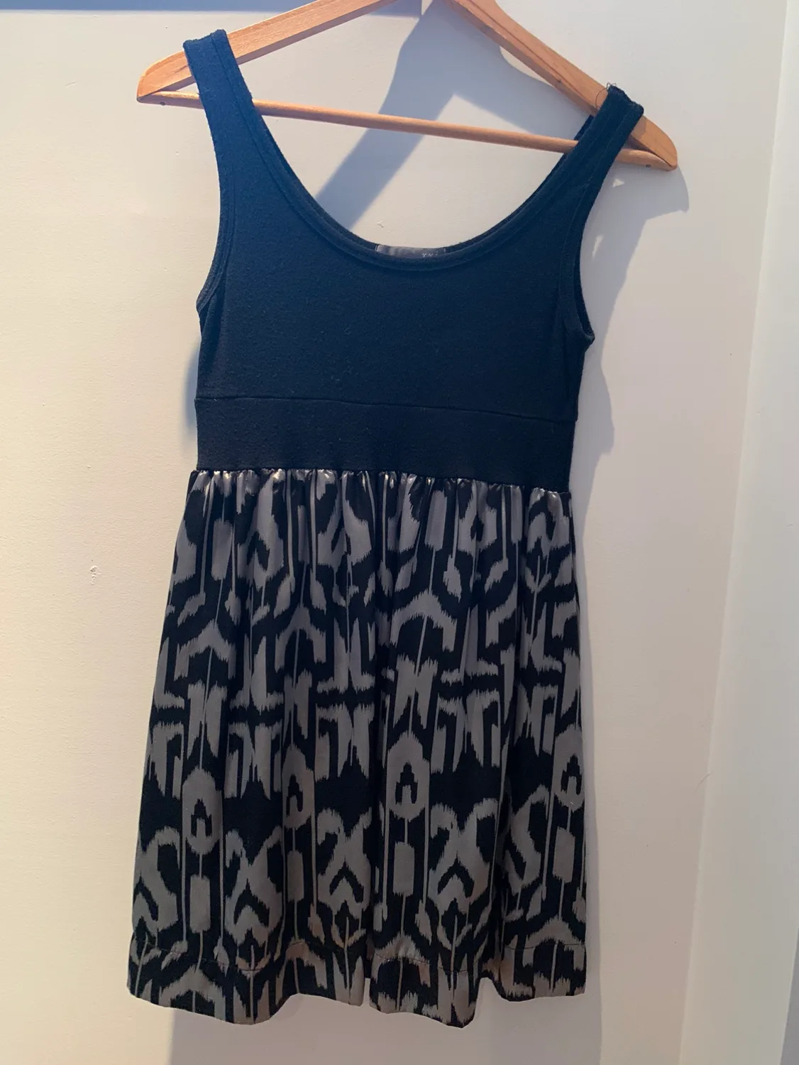 Black and Grey Pattern Dress thumbnail