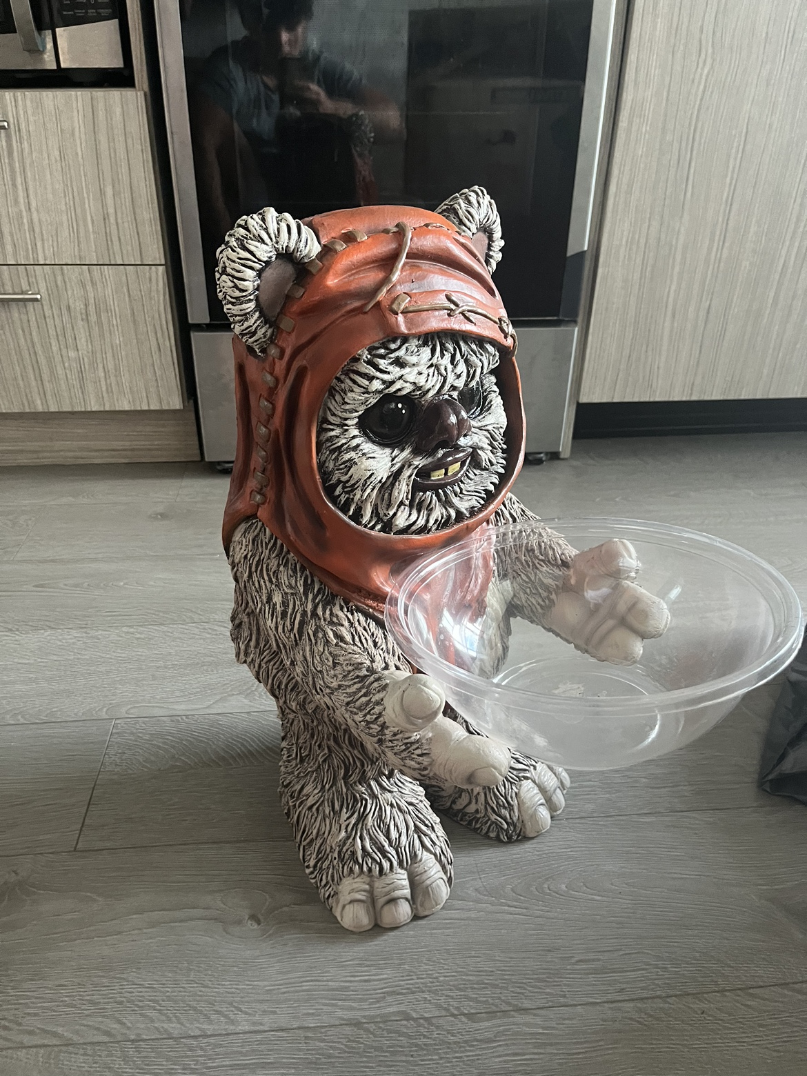 Ewok Candy Dish Holder / STAR WARS Halloween decor - photo 2